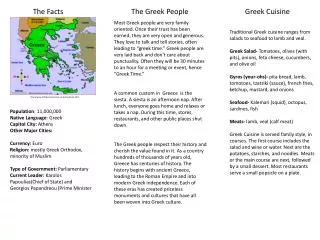 The Greek People