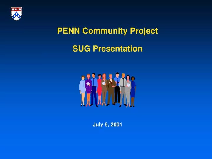 penn community project sug presentation