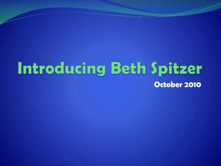 introducing beth spitzer