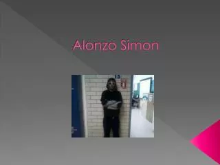 Alonzo Simon