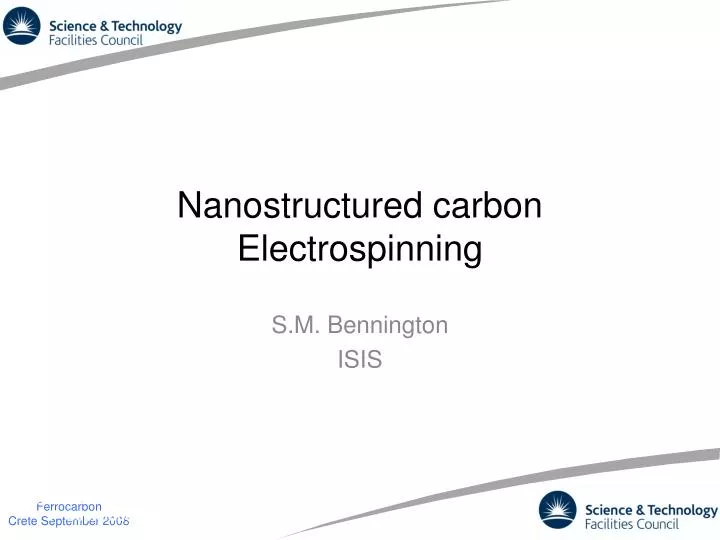 nanostructured carbon electrospinning