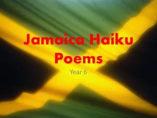 Jamaica Haiku Poems