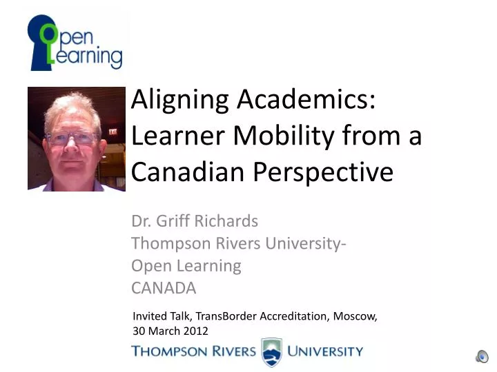 aligning academics learner mobility from a canadian perspective