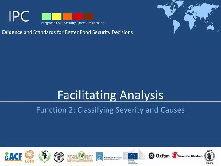 facilitating analysis