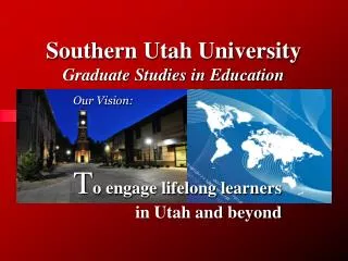 Southern Utah University Graduate Studies in Education