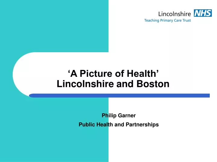 a picture of health lincolnshire and boston