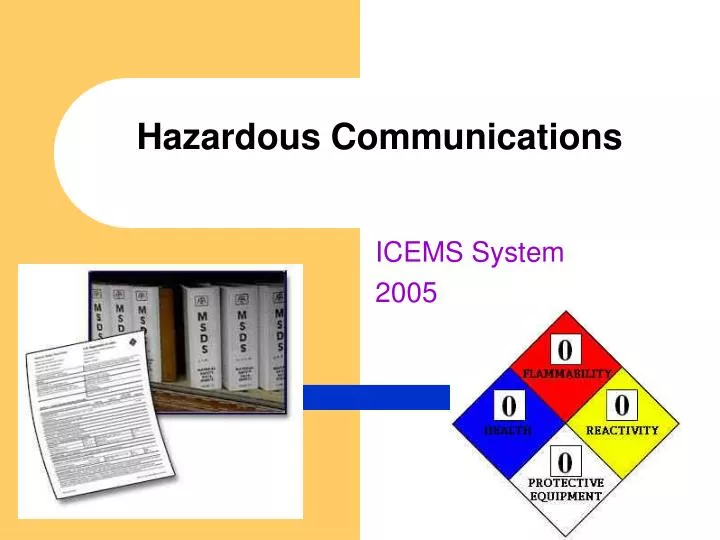 hazardous communications