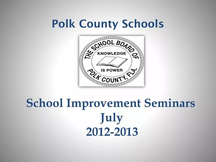 polk county schools