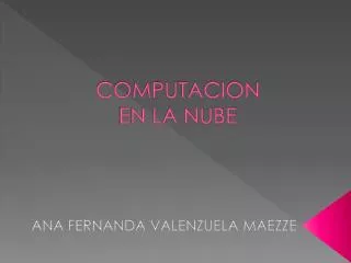 computacion en la nube