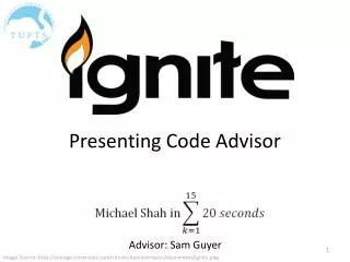 presenting code advisor
