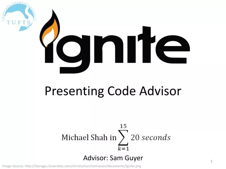 presenting code advisor