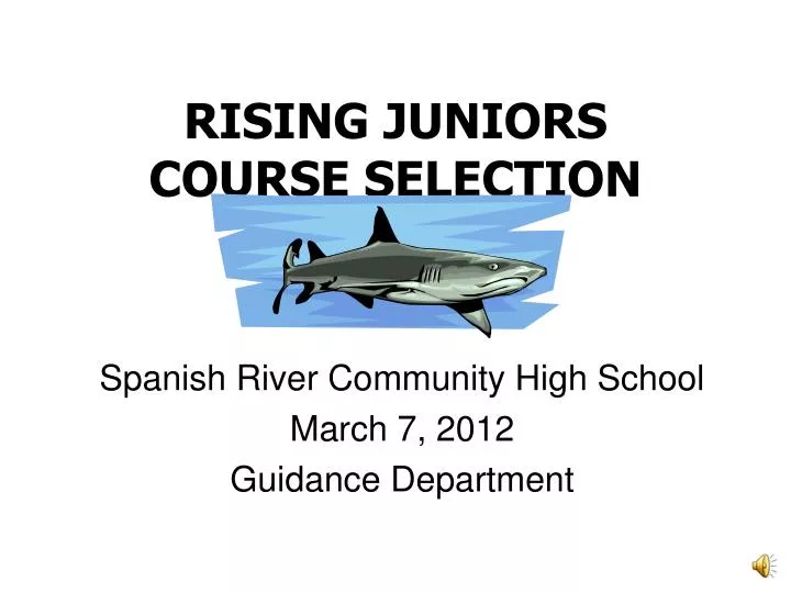 rising juniors course selection