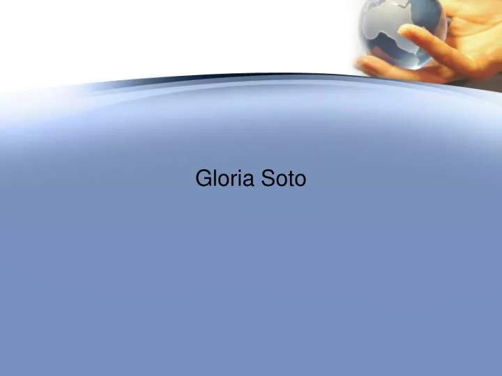 gloria soto