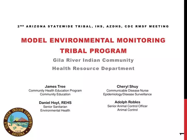 2 nd arizona statewide tribal ihs azdhs cdc rmsf meeting