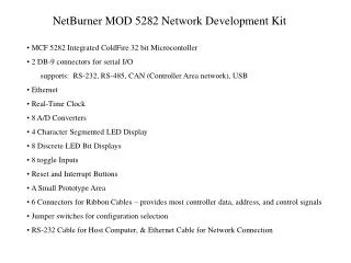 NetBurner MOD 5282 Network Development Kit
