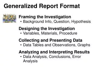 Generalized Report Format