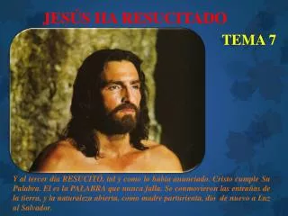 jes s ha resucitado
