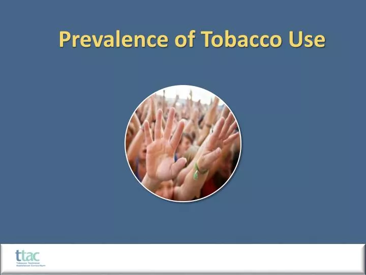 prevalence of tobacco use