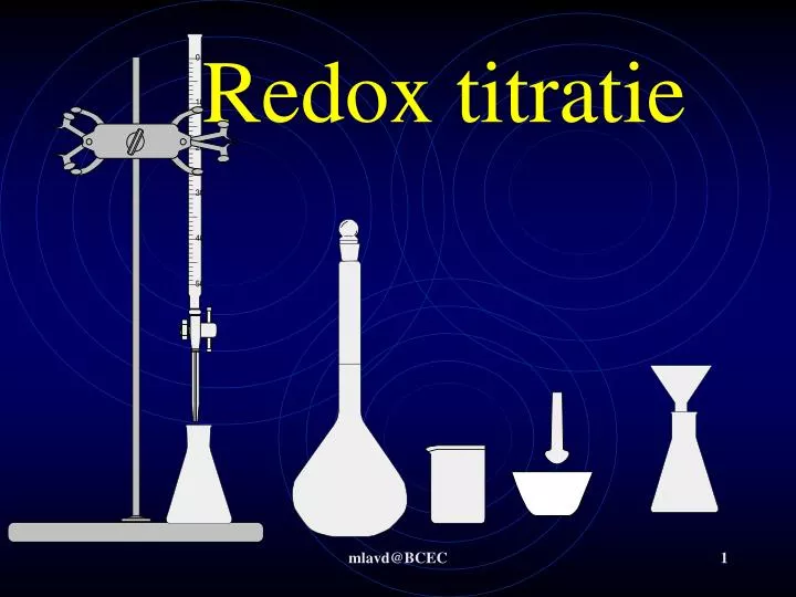redox titratie