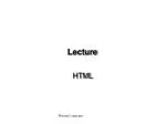 Lecture - slide 1