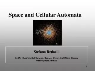 Space and Cellular Automata
