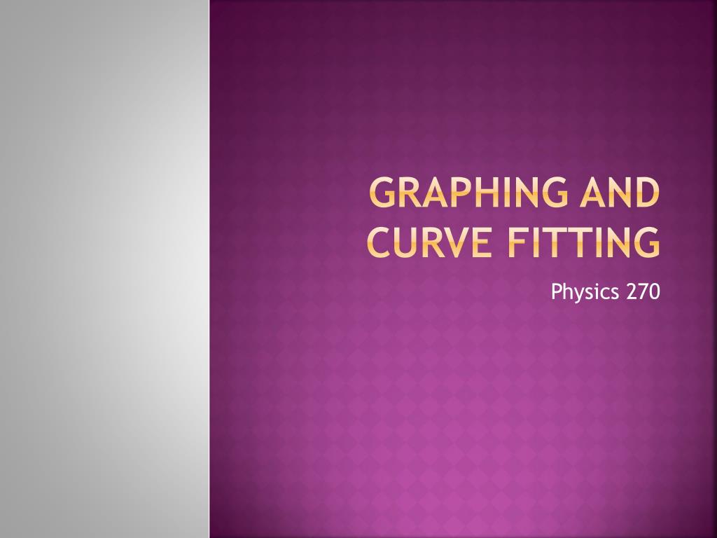 PPT - Graphing and curve fitting PowerPoint Presentation, free download ...