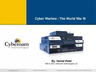 Cyber Warfare : The World War III