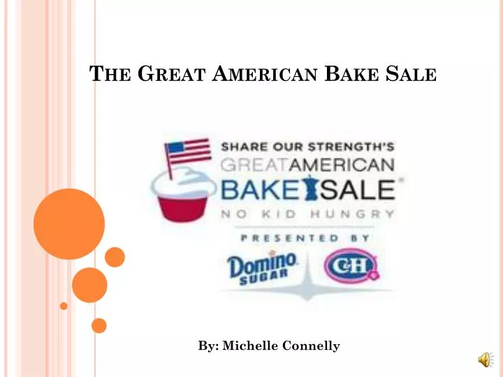 the great american bake sale