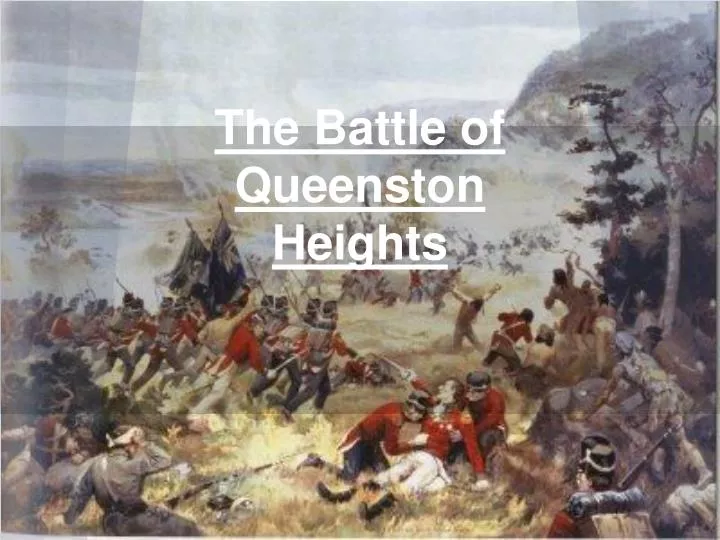 the battle of queenston heights