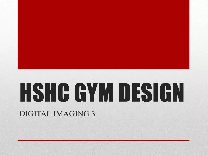 hshc gym design