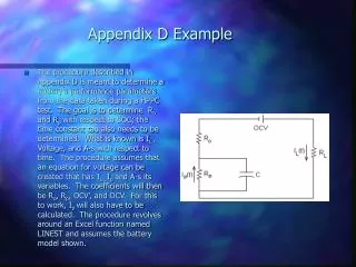 Appendix D Example