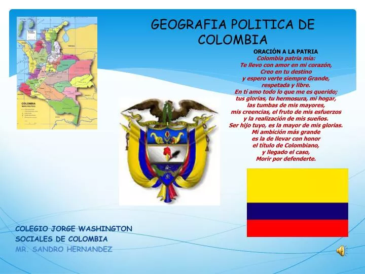 geografia politica de colombia