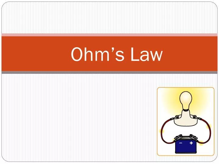 ohm s law