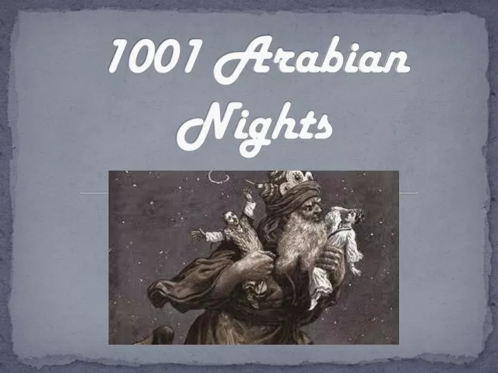 1001 arabian nights