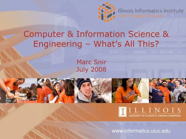 computer information science engineering what s all this