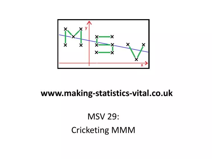 msv 29 cricketing mmm