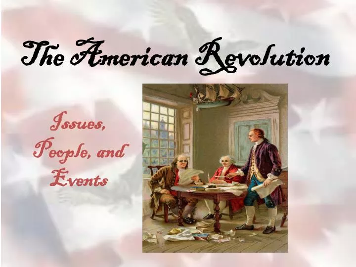 the american revolution