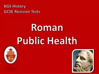 Roman Public Health
