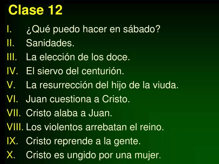 clase 12