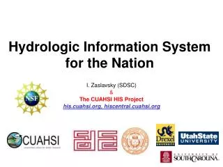 Hydrologic Information System for the Nation