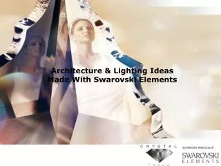 Architecture &amp; Lighting Ideas Made With Swarovski Elements