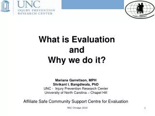 What is Evaluation and Why we do it?