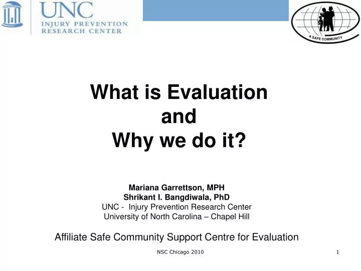 what is evaluation and why we do it