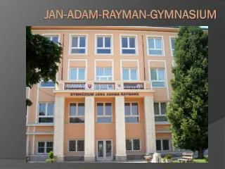 jan adam rayman gymnasium