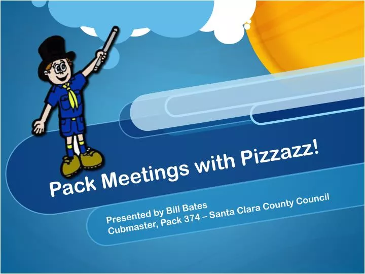 pack meetings with pizzazz