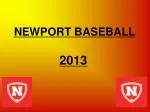 NEWPORT BASEBALL - slide 1