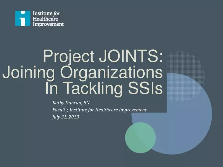 project joints joining organizations in tackling ssis