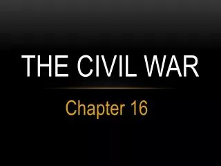 the civil war