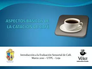 aspectos basicos de la catacion de caf