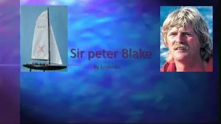 Sir peter Blake